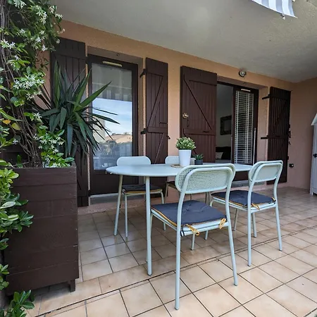 Appartement Bord De Mer, Piscine Et Wifi Saint-Cyprien  Exterior foto